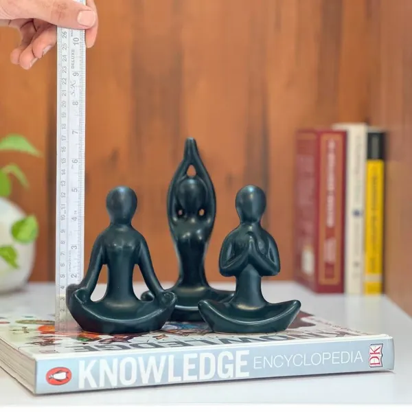 Yoga_Meditation_Thinker_Sculpture_Set_Of_3_|_Matte_Black_Minimalist_|_Ceramic