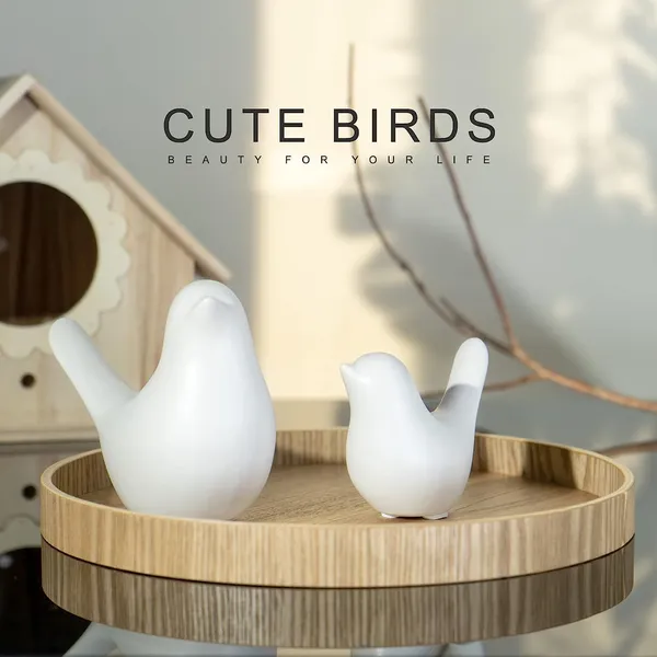 Ceramic_Birds_Figurine_Set_of_4_|_Blessing_Bird_Decorative_Showpieces_(2_Black,_2_White)