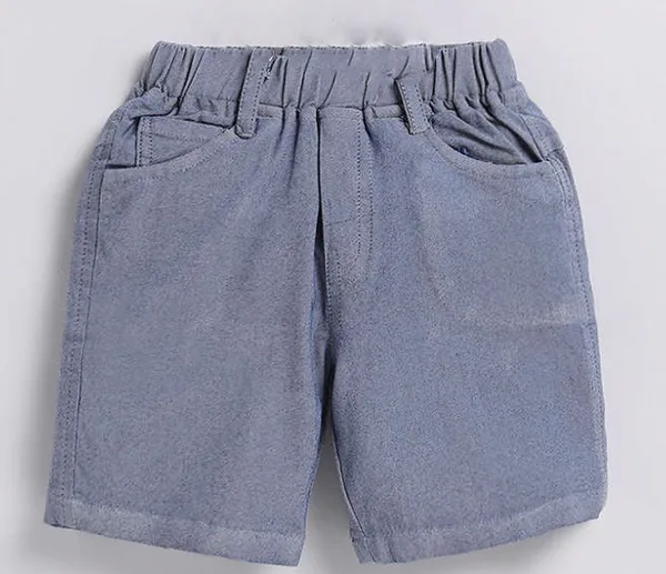 Viman_Cotton_Blend_Text_Print_Casual_Shirt_Shorts_For_Baby_Boys_&_Girls