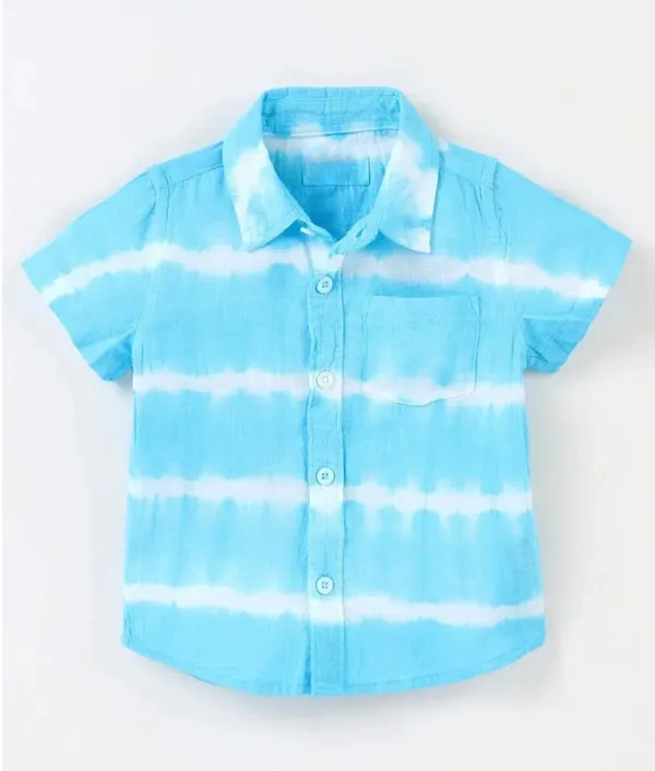 Pack_Of_2_|_Badal_&_Rainbow_Cotton_Blend_Casual_Printed_Half_Sleeve_Shirts_Baby_Boys_&_Girls