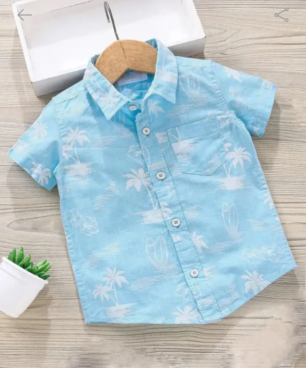 Pack_Of_2_|_Beachlook_&_Looklike_Cotton_Blend_Casual_Printed_Half_Sleeve_Shirts_Baby_Boys_&_Girls