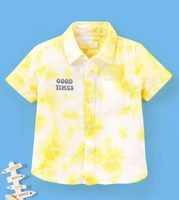 Pack_Of_2_|_T.Blue_&_Cloud_Cotton_Blend_Casual_Printed_Half_Sleeve_Shirts_Baby_Boys_&_Girls