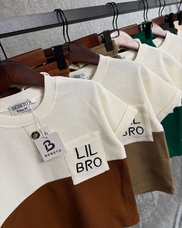 Little_Bro_Waffle_Cotton_Clothing_Set_For_Baby_Boys_&_Baby_Girl_(Beige)