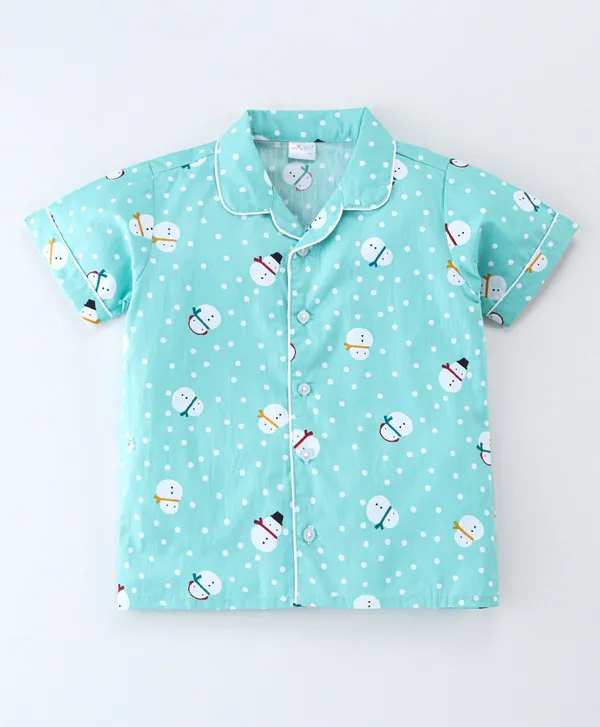 Multicolor_Nylon_Striped_Printed_Top_&_Pyjama_Set_For_Baby_Girls