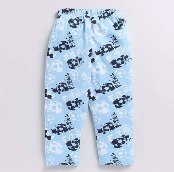Multicolor_Nylon_Striped_Printed_Top_&_Pyjama_Set_For_Baby_Girls