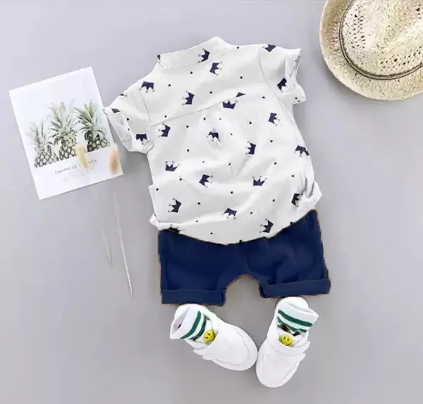 White-Blue_Cotton_Blend_Text_Print_Casual_Shirt_Shorts_For_Baby_Boys_&_Girls