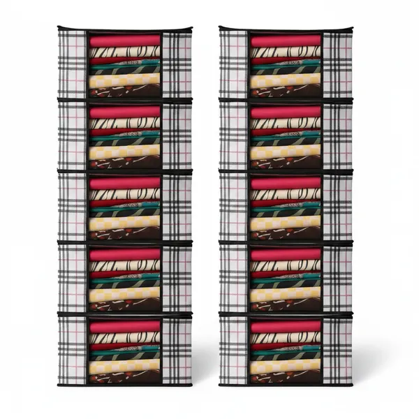 Black_And_White_Modern_Fabric_Clothes_Storage_Box_Home_&_Closet_Organizer_(Pack_Of_10)