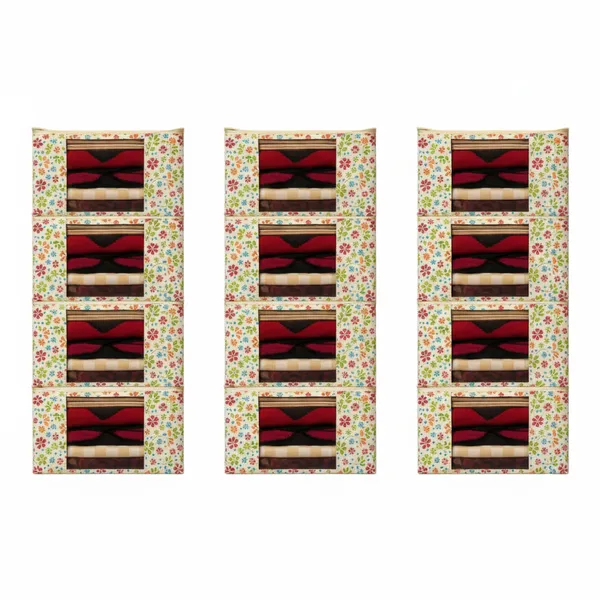 Pack_Of_12_Multi-Purpose_Fabric_Clothes_Storage_Bag_for_Saree,_Lehenga,_Bed_Sheets,_Towels_&_Winter_Wear