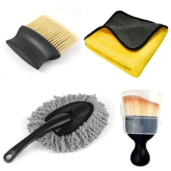 4_Pcs_Combo_Multipurpose_Cleaning_Brush_AC_Vent_Dust_Dirt_Cleaner_Cleaning_Brush_and_Cloths_for_Car_Interior