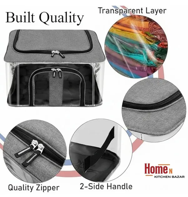 Pack_Of_2_Transparent_Foldable_Fabric_Clothes_Storage_Bag_With_Clear_Window_&_Double_Zipper_For_Wardrobe_Organization