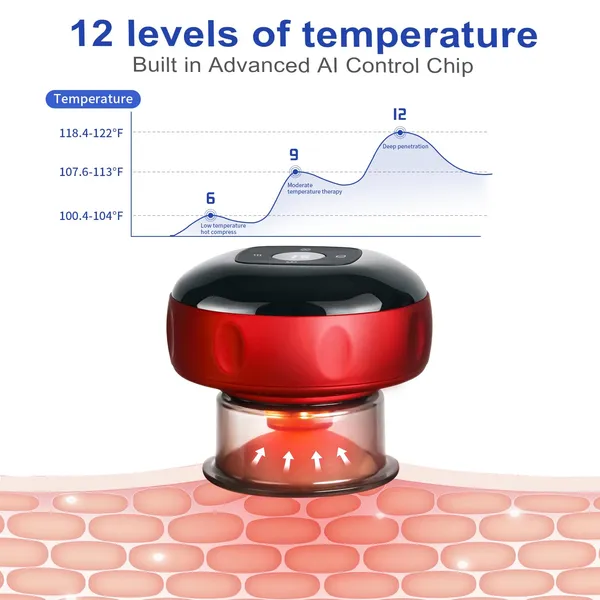 Black_And_Red_Electric_Cupping_12_Modes_For_Neck_Shoulder_&_Back_Massager_Scraping|Cupping_Therapy_Kit_For_Pain_Relief