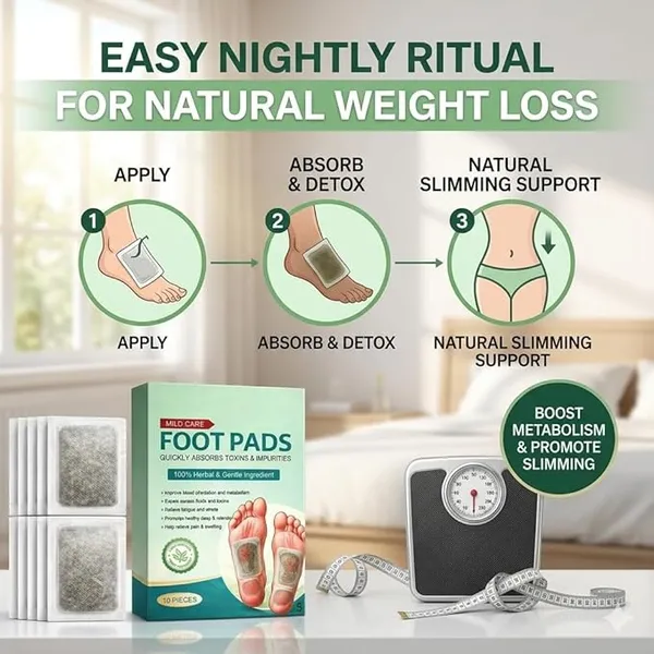 Herbal__Detox_Foot_patches_(Pack_of_4)_Cleansing_Toxin_Remover_Foot_Pads,_Pain_Relief,Stress_Relief_Sleep_Patch_for_Detoxification,_For_Men_&_Women_(pack_of_4=_40_pads)