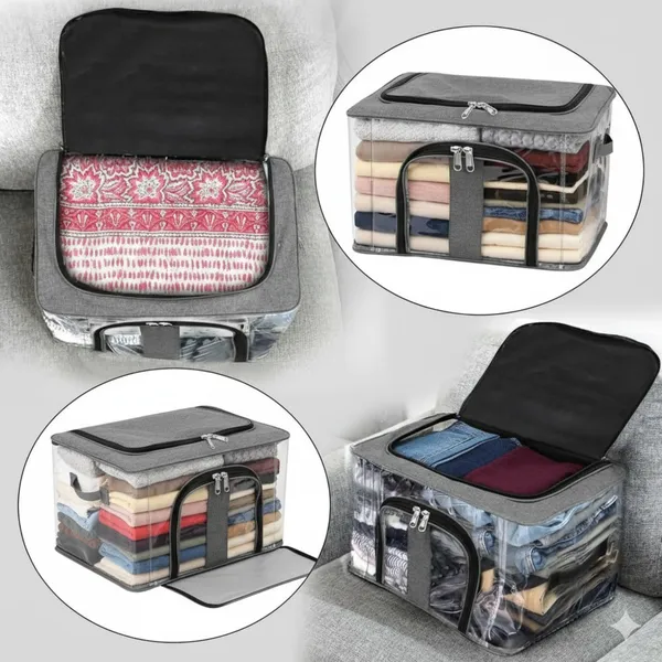 Pack_of_6_Foldable_Fabric_Clothes_Storage_Bag_with_Clear_Window_&_Double_Zipper_for_Wardrobe_Organization