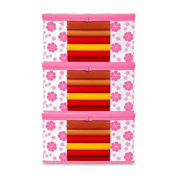 Pink_And_White_Home_Storage_Organizer_For_Seasonal_Clothing_Storage_Cover_Box_(Pack_Of_3)