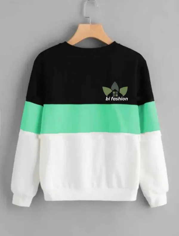 Poly_Cotton_Half_Sleeve_Colorblock_Round_Neck_Regular_T-Shirt_For_Men