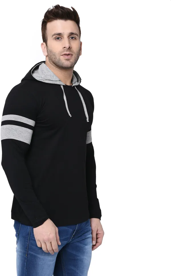 Black_&_Grey_Cotton_Blend_Full_Sleeve_Colorblock_Round_Neck_Regular_T-Shirt_For_Men