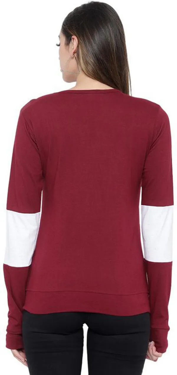 Maroon_&_White_Pure_Cotton_Full_Sleeve_Round_Neck_Chevron_&_Zig_Zag_Sweatshirt_For_Women