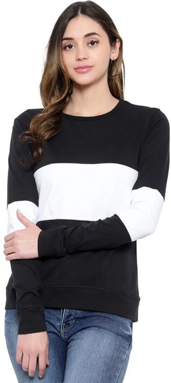 Black_&_White_Pure_Cotton_Full_Sleeve_Round_Neck_Chevron_&_Zig_Zag_Sweatshirt_For_Women
