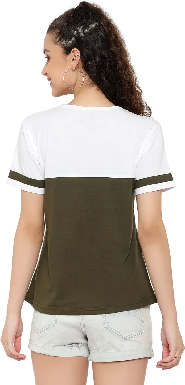 Pure_Cotton_Half_Sleeve_Colorblock_Round_Neck_Regular_T-Shirt_For_Women_(pack_Of_2)