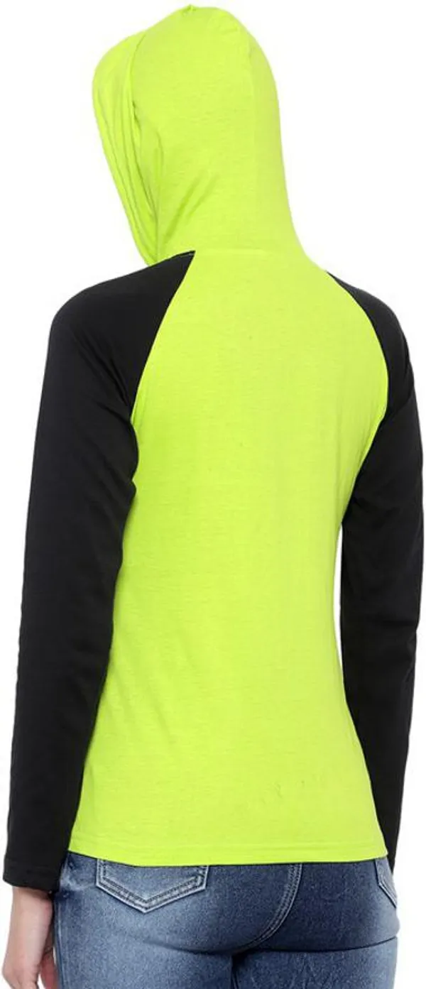 Light_Green_&_Black_Pure_Cotton_Full_Sleeve_Hooded_Neck_Color_Block_Sweatshirt_For_Women
