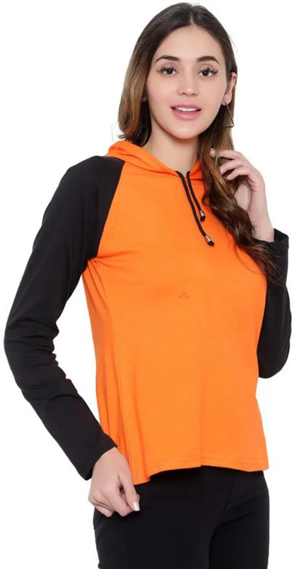 Black_&_Orange_Pure_Cotton_Full_Sleeve_Hooded_Neck_Color_Block_Sweatshirt_For_Women
