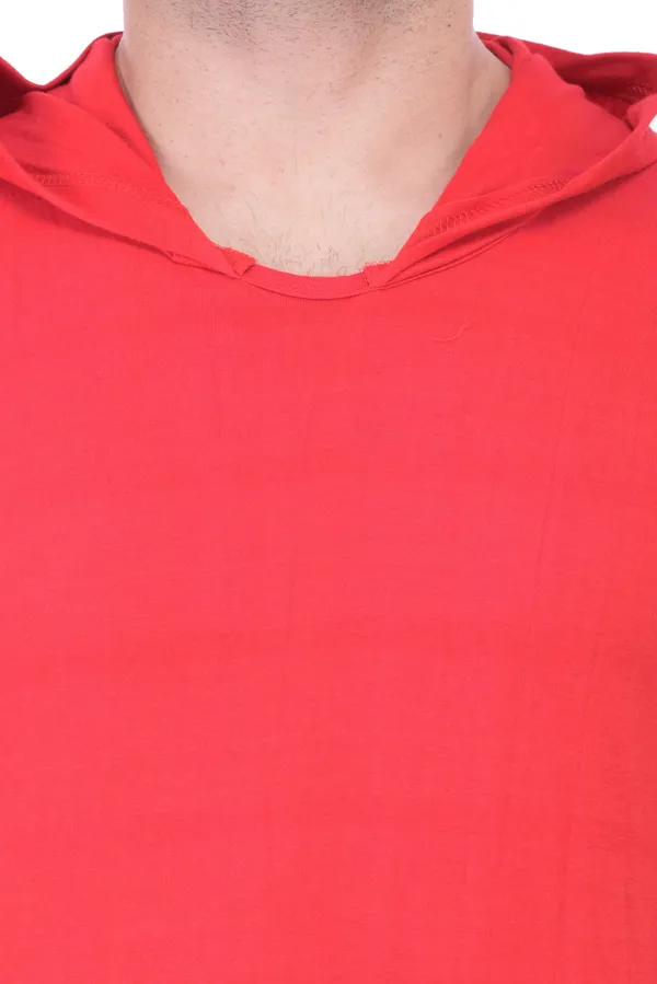 Red_Cotton_Blend_Full_Sleeve_Solid_Hooded_Neck_Regular_T-Shirt_For_Men