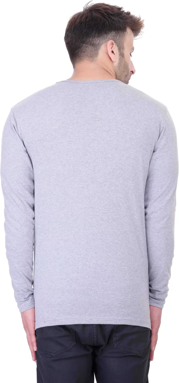 Grey_Cotton_Blend_Full_Sleeve_Solid_Round_Neck_Regular_T-Shirt_For_Men