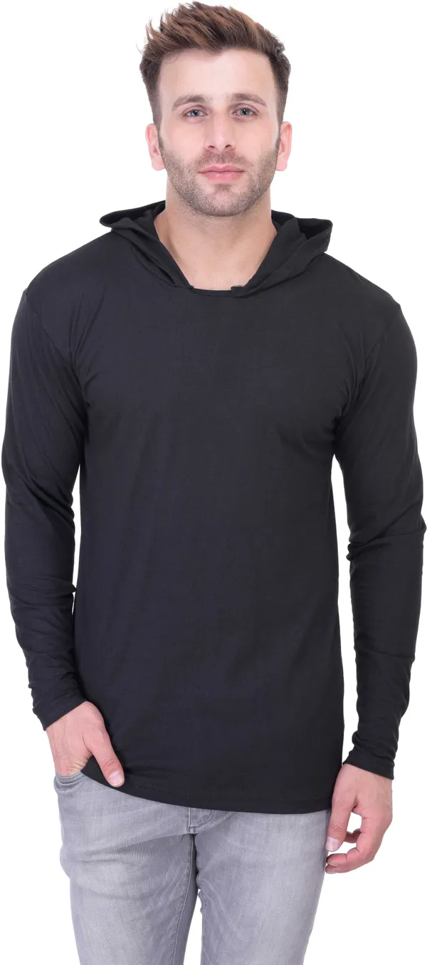 Black_Cotton_Blend_Half_Sleeve_Solid_Henley_Neck_Regular_T-Shirt_For_Men