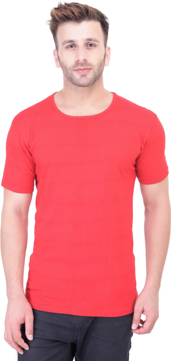 Red_Cotton_Blend_Full_Sleeve_Solid_Henley_Neck_Regular_T-Shirt_For_Men