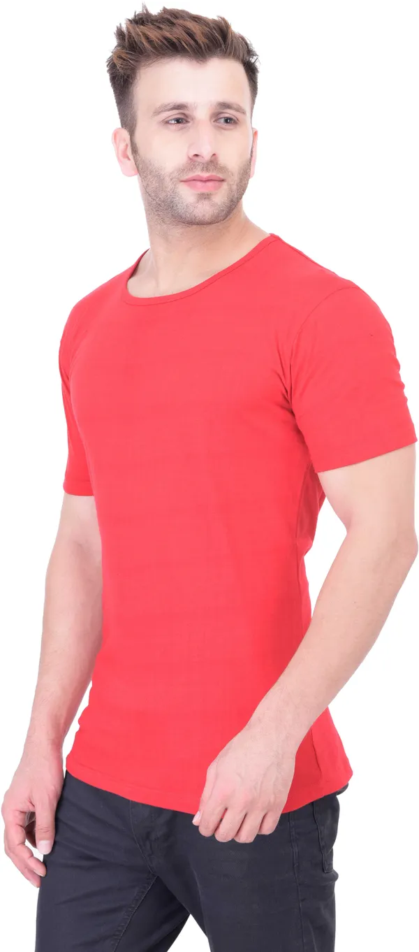 Red_Cotton_Blend_Full_Sleeve_Solid_Henley_Neck_Regular_T-Shirt_For_Men