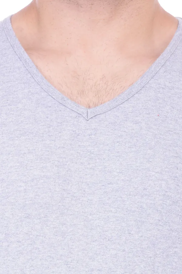 Grey_Cotton_Blend_Full_Sleeve_Solid_V_Neck_Regular_T-Shirt_For_Men