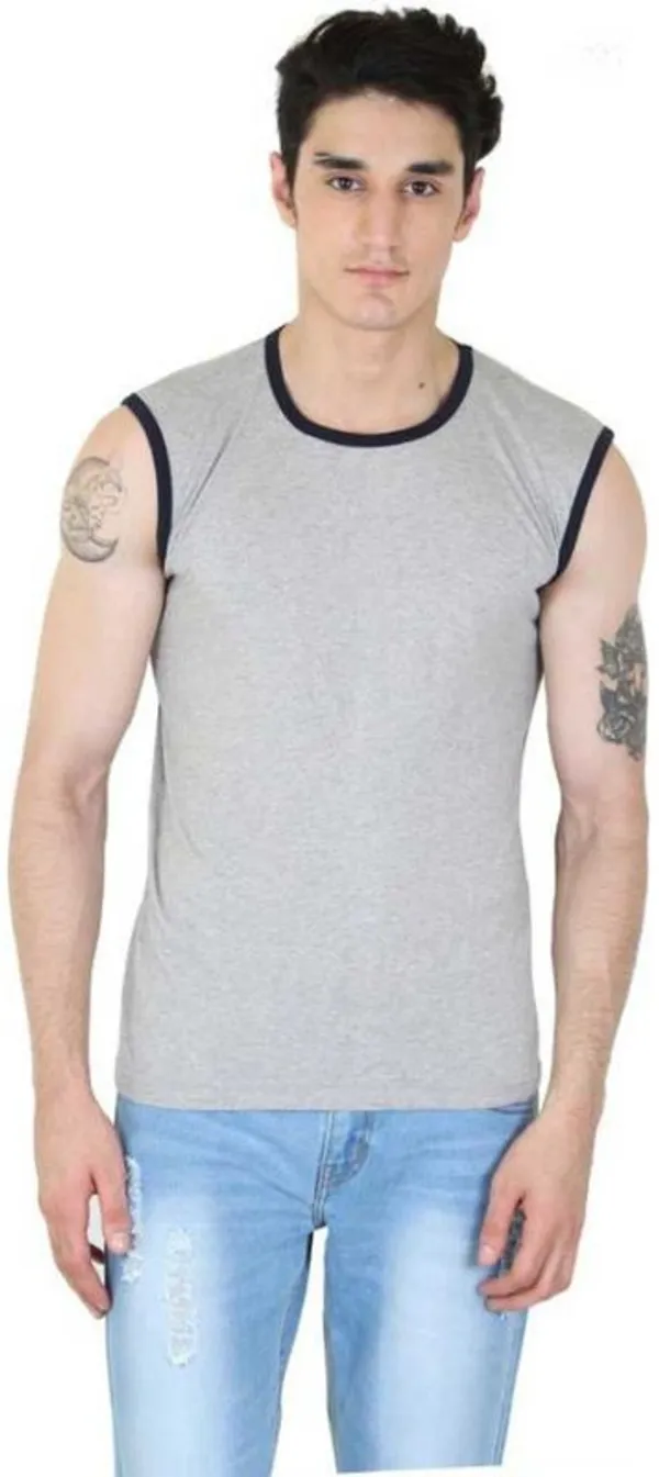 Grey_Cotton_Blend_Sleeveless_Solid_Round_Neck_Regular_T-Shirt_For_Men