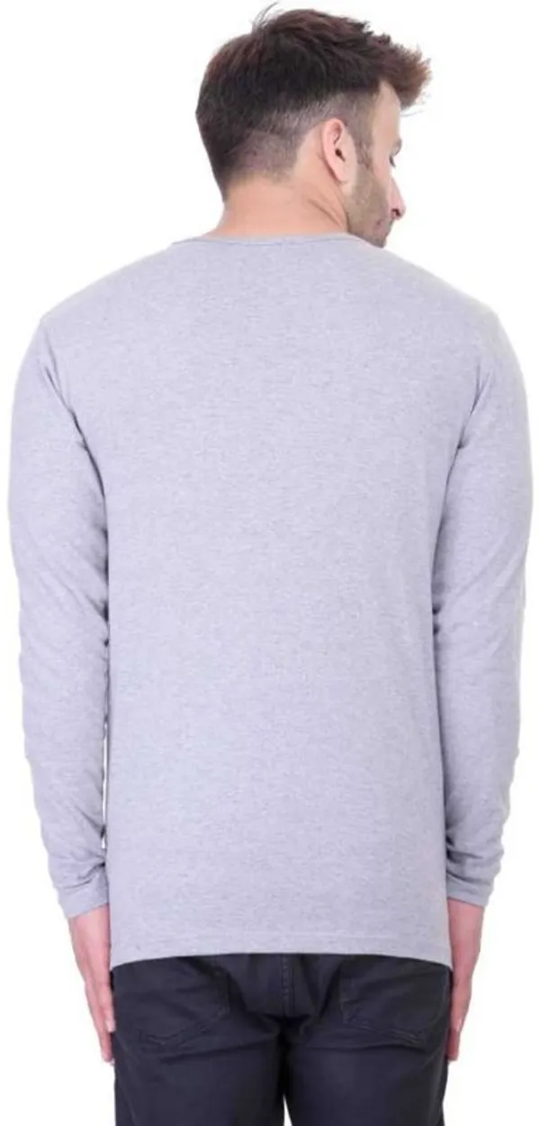 Grey_Cotton_Blend_Full_Sleeve_Solid_Round_Neck_Regular_T-Shirt_For_Men