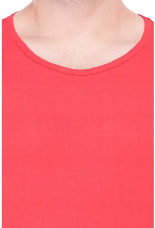 Red_Cotton_Blend_Full_Sleeve_Solid_Round_Neck_Regular_T-Shirt_For_Men
