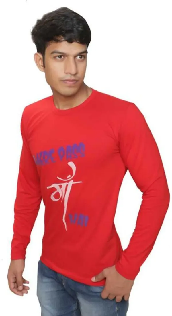 Red_Cotton_Blend_Full_Sleeve_Typography_Round_Neck_Regular_T-Shirt_For_Men