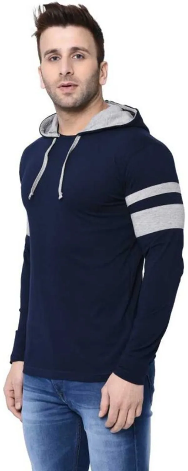 Dark_Blue_Cotton_Blend_Full_Sleeve_Colorblock_Hooded_Neck_Regular_T-Shirt_For_Men