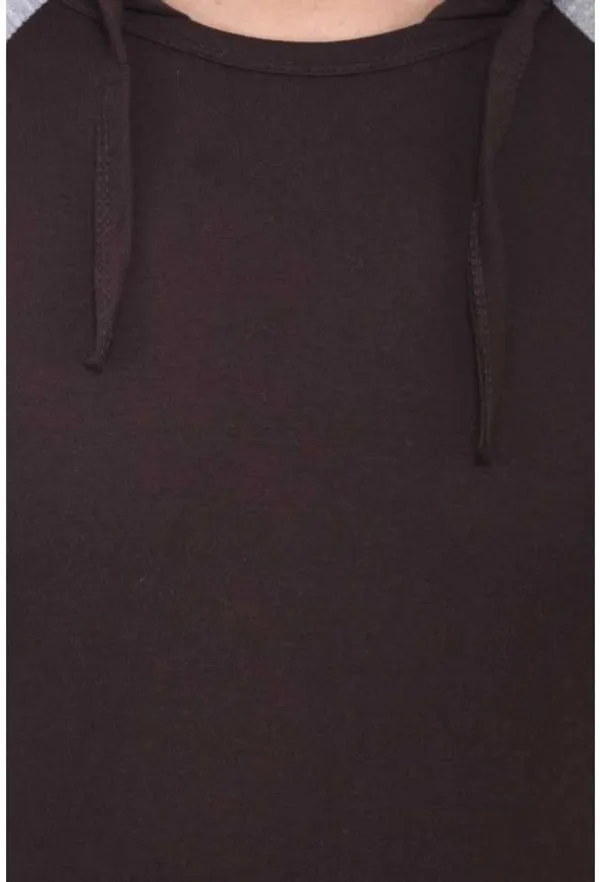 Brown_Cotton_Blend_Full_Sleeve_Colorblock_Hooded_Neck_Regular_T-Shirt_For_Men