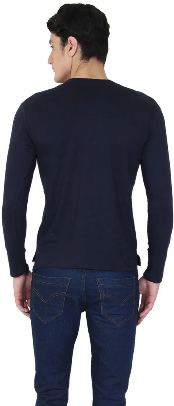 Blue_Cotton_Blend_Full_Sleeve_Solid_Henley_Neck_Regular_T-Shirt_For_Men