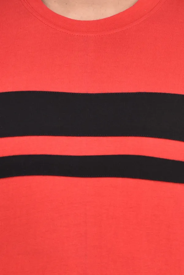 Red_Cotton_Blend_Full_Sleeve_Striped_Round_Neck_Regular_T-Shirt_For_Men