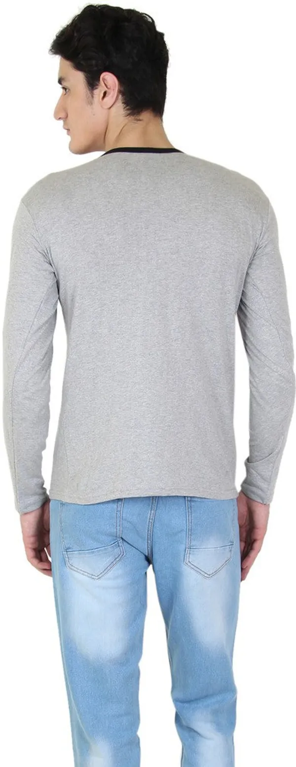 Grey_Cotton_Blend_Full_Sleeve_Solid_Round_Neck_Regular_T-Shirt_For_Men
