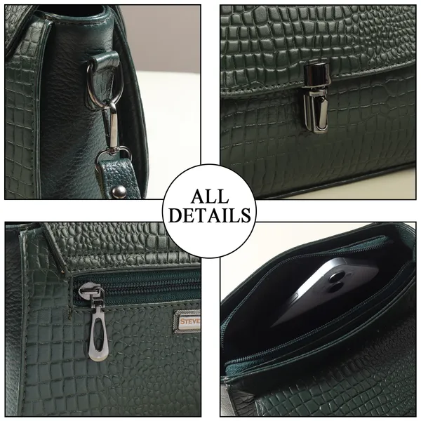 Green_Embossed_Sling_Bag_for_Women_|_Premium_Leather_Stylish_Bag_for_Everyday_Use