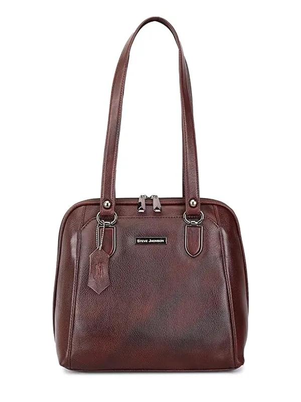 Brown_Stylish_Shoulder_Bag_for_Women_|_Fits_iPad_&_Tablet_|_Luxury_Leather_Bags_for_Women_-_12_Inches_Office_Handbag_with_Top_Handle_