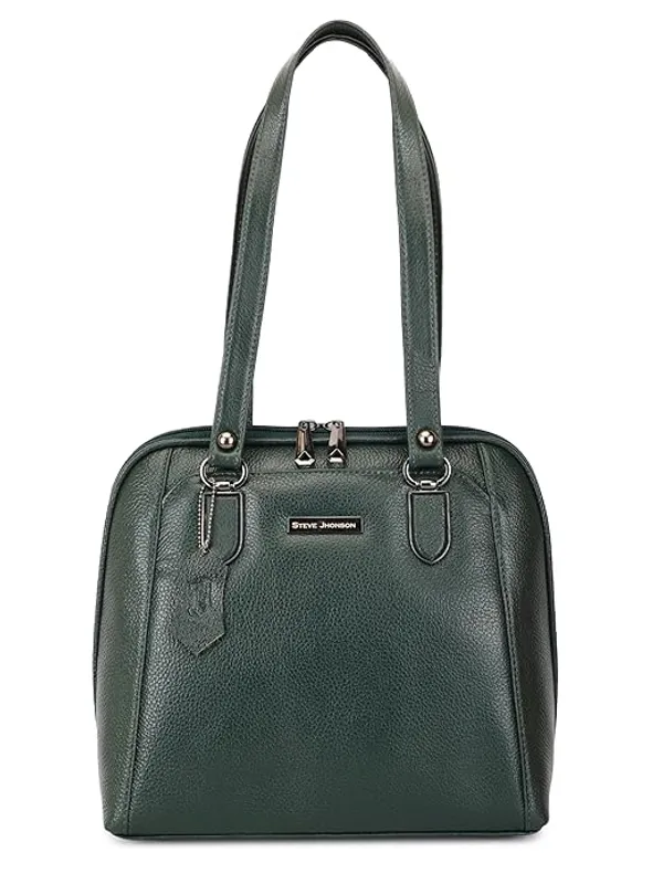 Green_Stylish_Shoulder_Bag_for_Women_|_Fits_iPad_&_Tablet_|_Luxury_Leather_Bags_for_Women_-_12_Inches_Office_Handbag_with_Top_Handle_