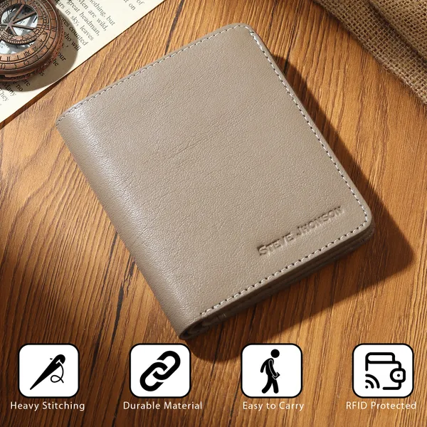 Light_Grey_Bifold_Leather_Wallet_For_Men_|_Pure_Leather_Products_For_Everyday_Use
