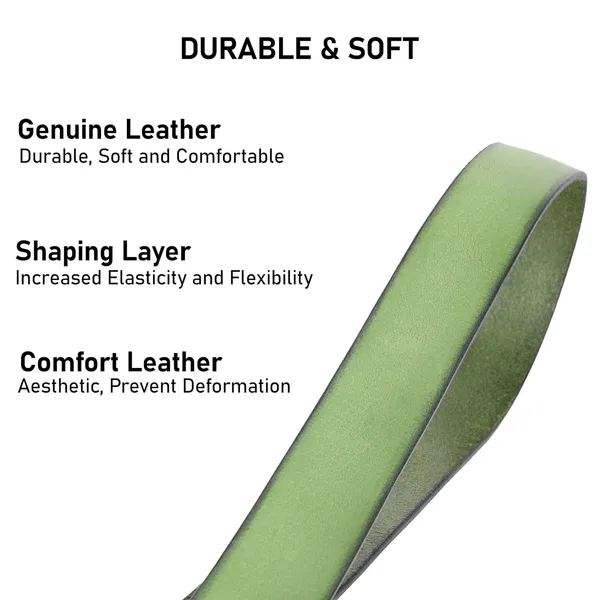Green_Leather_Single_Prong_Metal_Buckle_Belt_For_Men