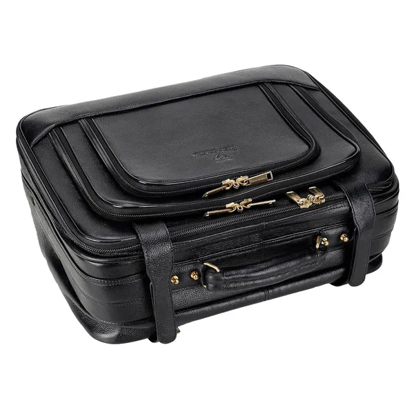 Black_4_Wheel_Cabin_Trolley_Bag_for_Men_|_Premium_Leather_Trendy_Design_Trolley_Bag