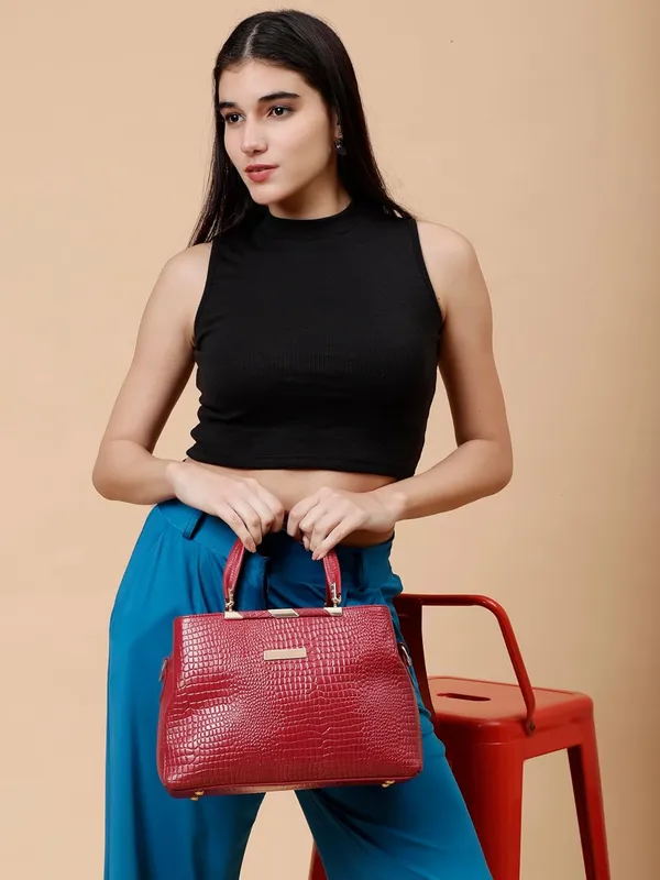 Maroon_Handbag_for_Women_|_Premium_Leather_Stylish_HandBag