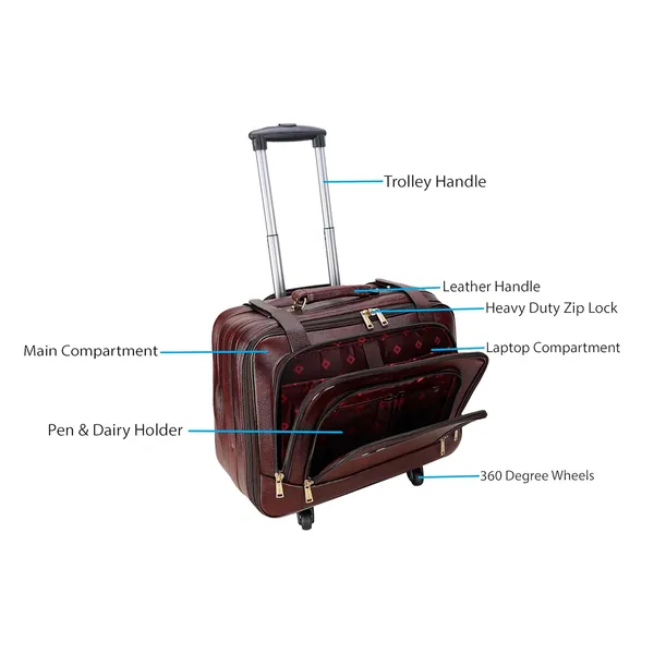 Brown_Plain_4_Wheel_Cabin_Trolley_Bag_for_Men_|_Premium_Leather_Trendy_Design_Trolley_Bag