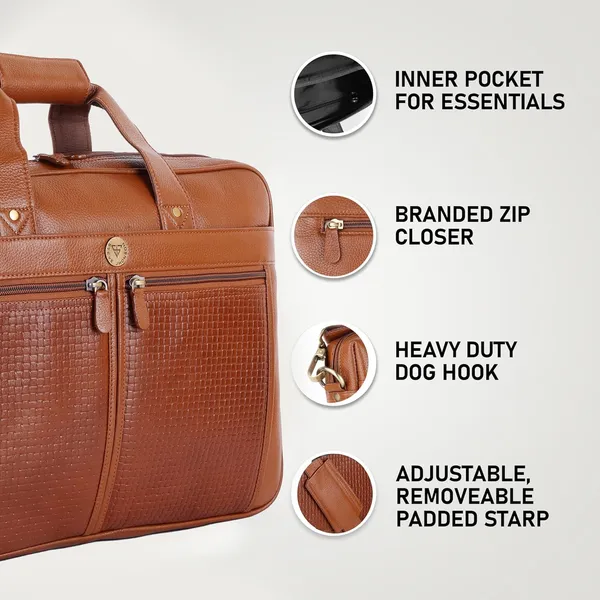Tan_Laptop_Messenger_Bag_with_Shoulder_Strap_for_Men_|_Premium_Leather_Messenger_Bag_for_Everyday_Use