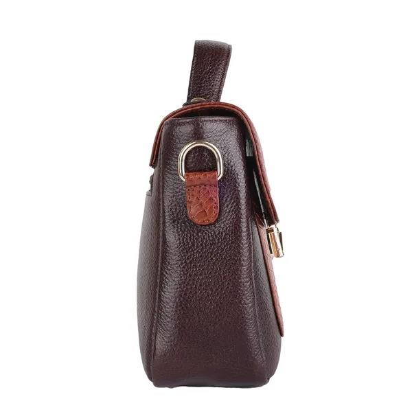 Brown_&_Tan_Embossed_Sling_Bag_for_Women_|_Premium_Leather_Stylish_Bag_for_Everyday_Use
